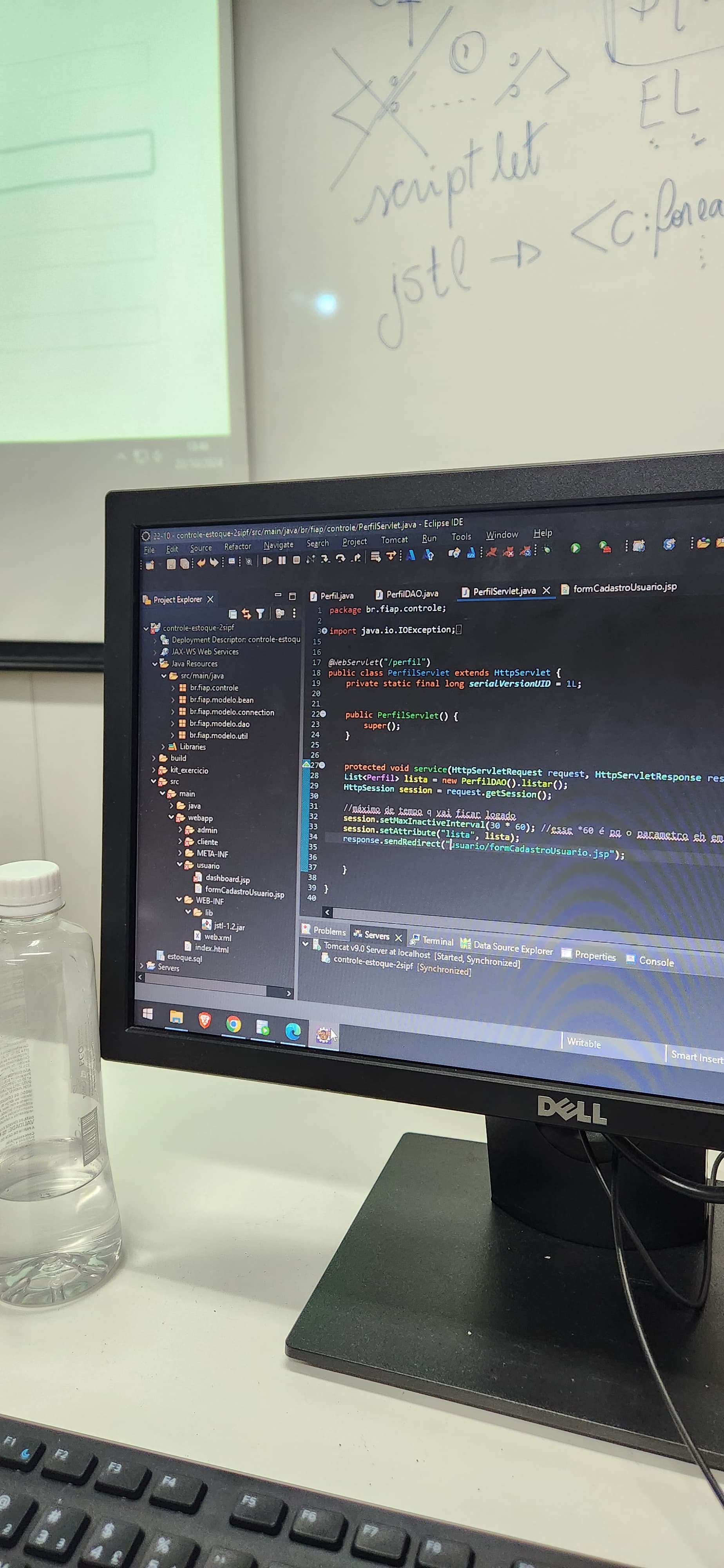 Imagem de um código